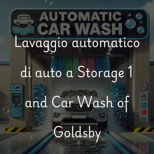 Lavaggio automatico di auto a Storage 1 and Car Wash of Goldsby