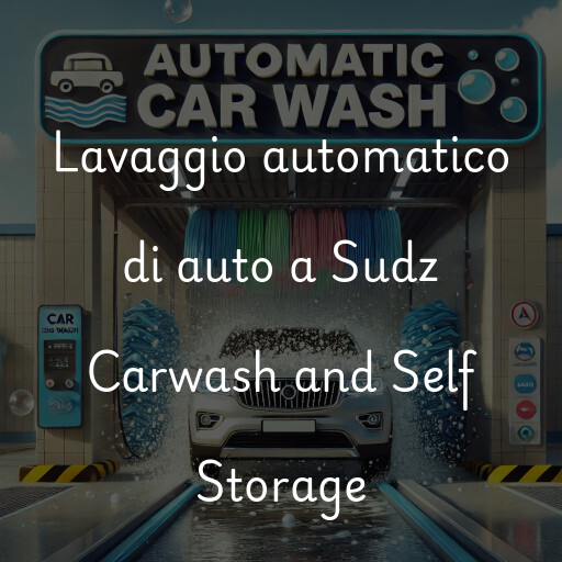 Lavaggio automatico di auto a Sudz Carwash and Self Storage