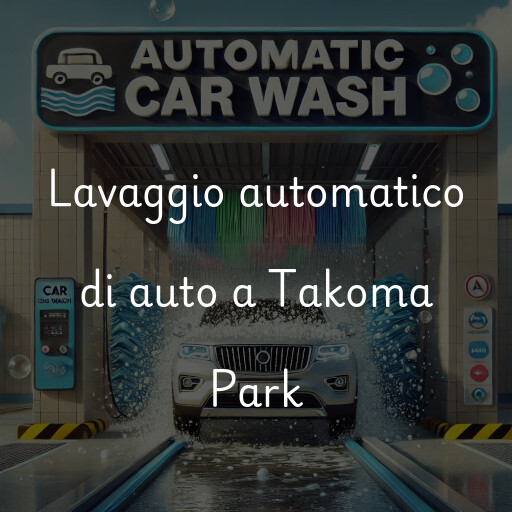 Lavaggio automatico di auto a Takoma Park