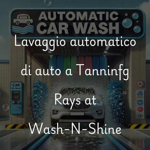 Lavaggio automatico di auto a Tanninfg Rays at Wash-N-Shine