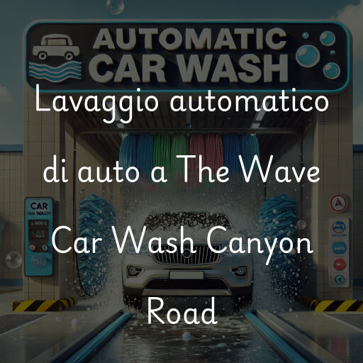 Lavado de autos en The Wave Car Wash Canyon Road