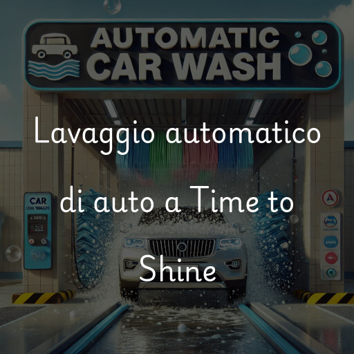 Lavado de autos en Time to Shine