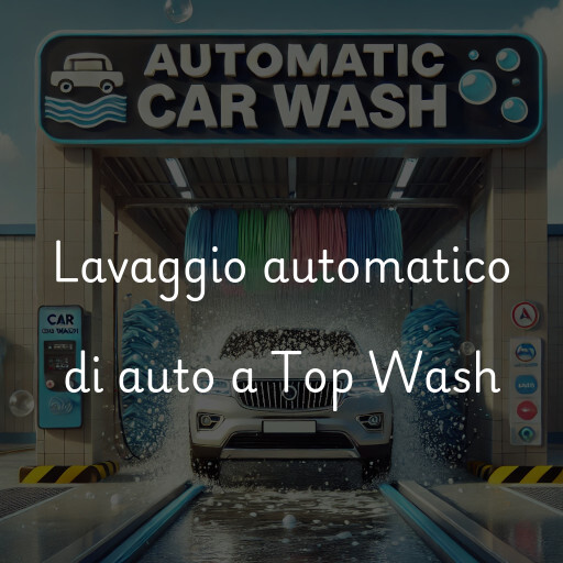 Lavaggio automatico di auto a Top Wash