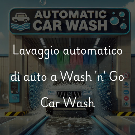 Lavado de autos en Wash 'n' Go Car Wash