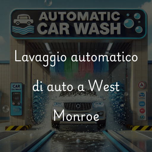 Lavaggio automatico di auto a West Monroe