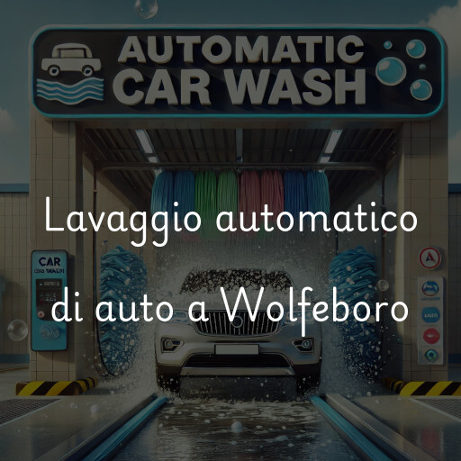 Lavaggio automatico di auto a Wolfeboro